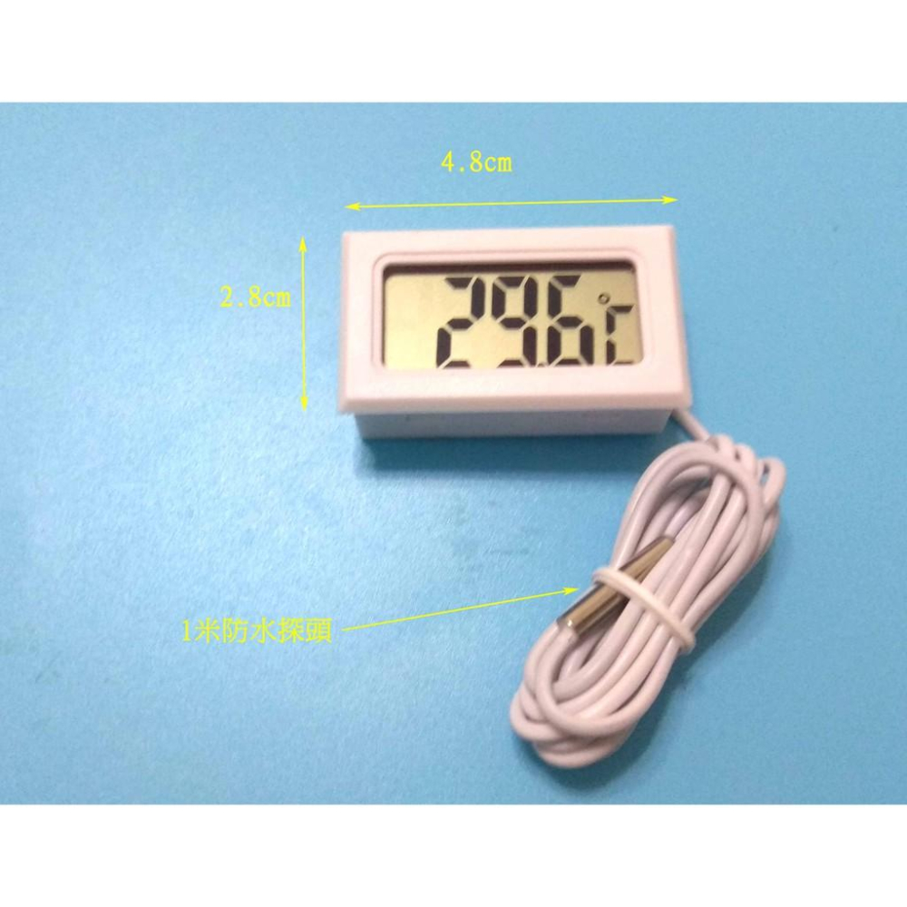 【3戶居小舖】電子溫度計溫度計 溫度錶頭 數位溫度計 電子溫度計-細節圖2