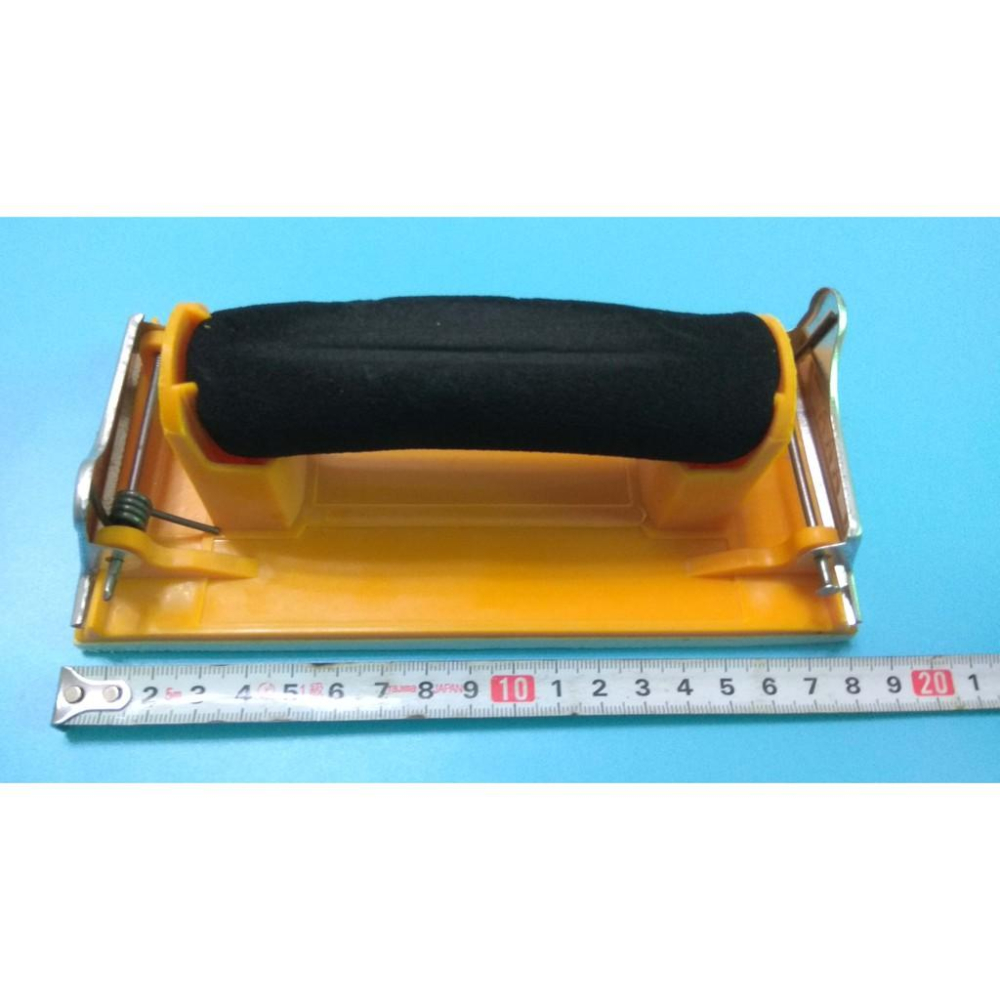 【3戶居小舖】磨砂架 砂布架打磨利器 專業打砂紙用砂架 砂紙架 砂皮架 砂布架 砂紙夾具 打磨工具-細節圖2