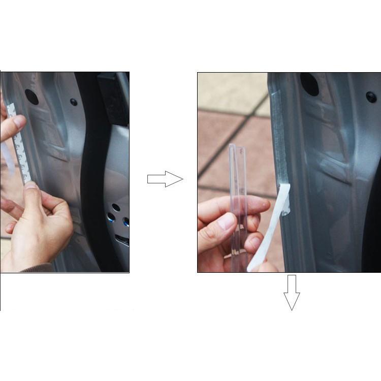 【3戶居小舖】車門防撞膠條汽車車門防撞條硅膠防撞貼開門邊汽車門邊膠條 防撞膠裝飾 隱形式車門防撞條-細節圖4