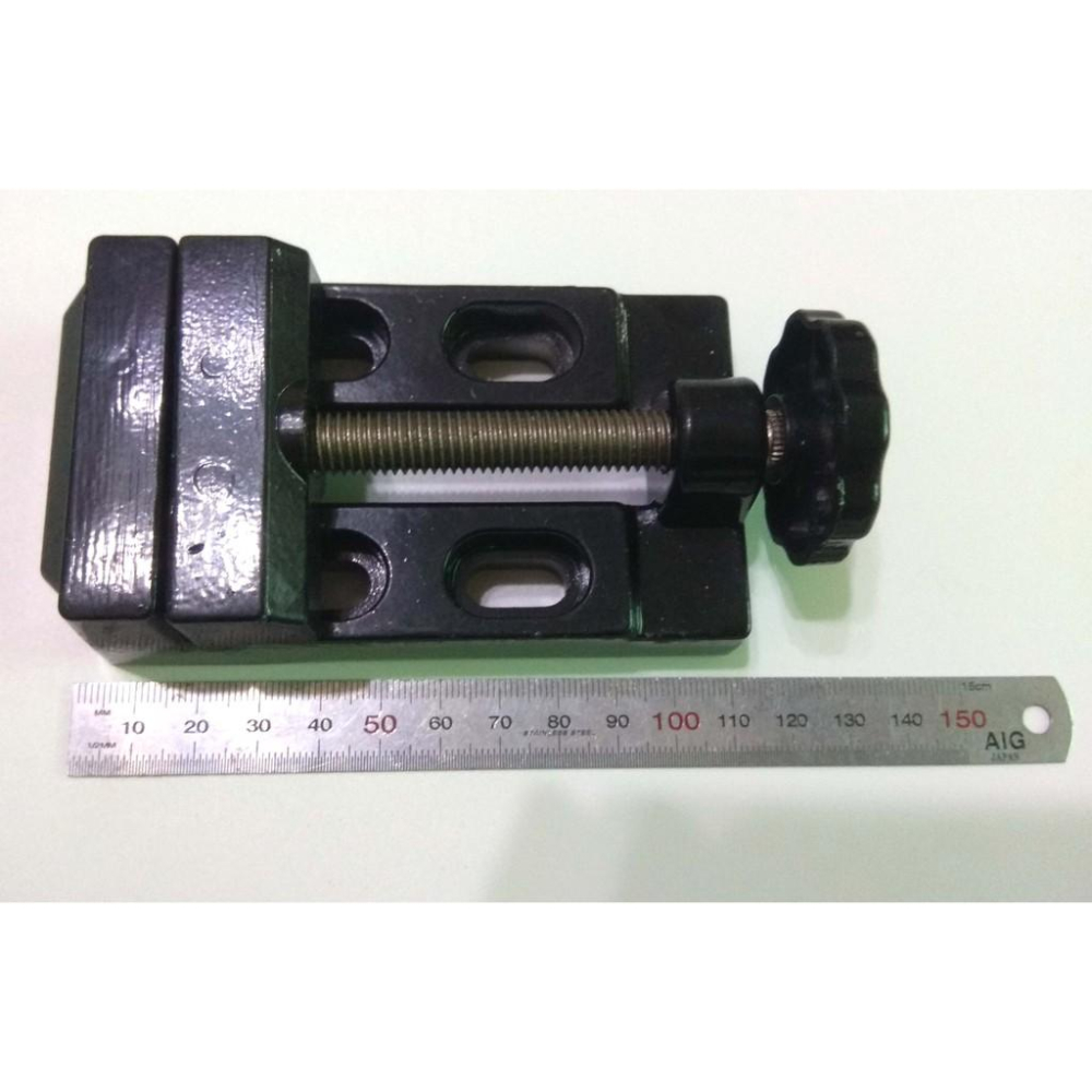 【3戶居小舖】鋁合金迷你DIY小夾具 萬力 鋁合金迷你虎鉗 迷你型桌上夾具 台鉗 台夾固定鉗 clamp-細節圖3