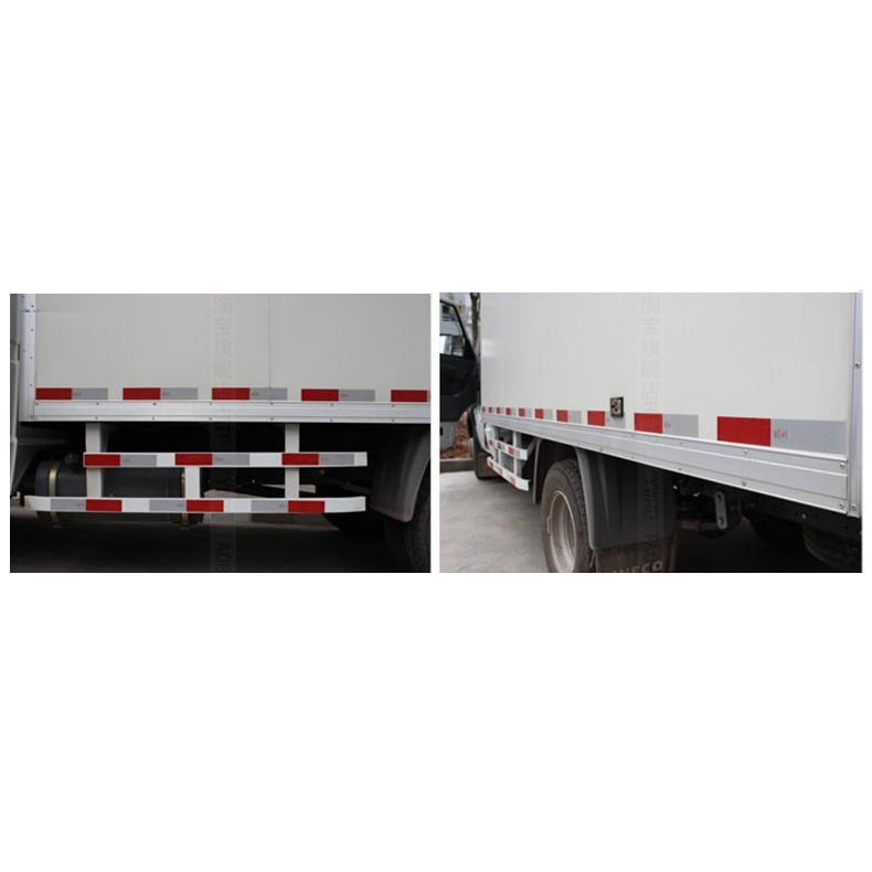 【3戶居小舖】工地反光貼車用反光貼紙 大貨車紅白反光條 工業反光警示條貨車 卡車 聯結車 汽車標誌貼-細節圖7