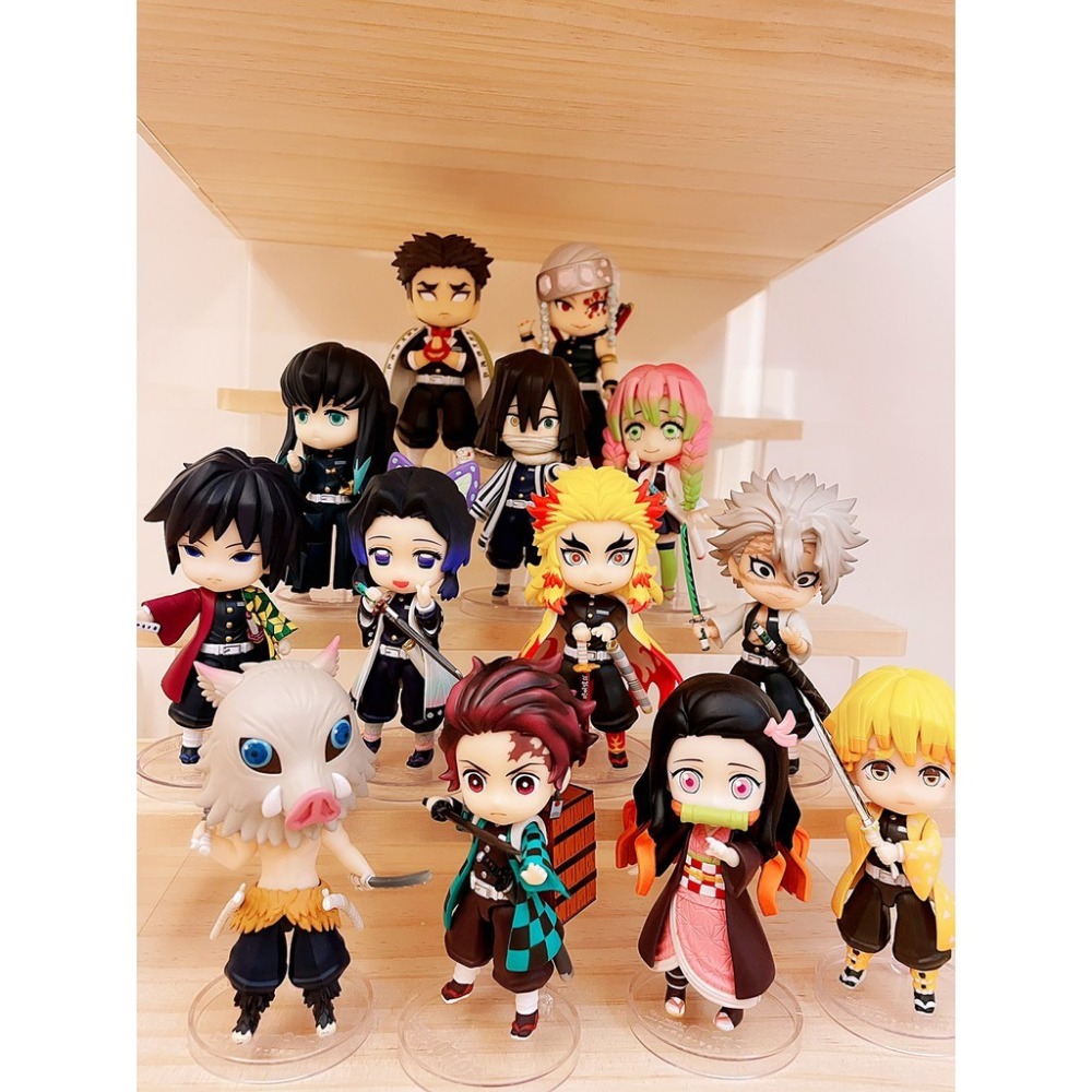 (現貨🔥) Figuarts mini 鬼滅之刃 9柱一套 風柱，蟲柱，霞柱，水柱，戀柱，炎柱，岩柱，音柱，蛇柱-細節圖2
