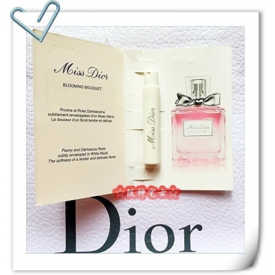 ☆阪神宅女☆DIOR 迪奧 花漾迪奧淡香水Miss Dior Bloming Bouquet 1ml