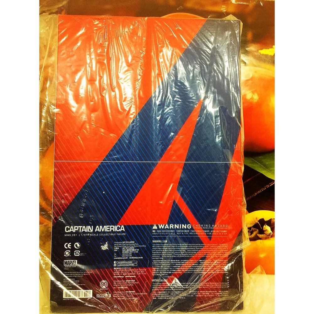 ☆春盛實業☆MARVEL HOT TOYS MMS281 復仇者聯盟2：奧創紀元 美國隊長 全新未拆有HOT TOYS保-細節圖2