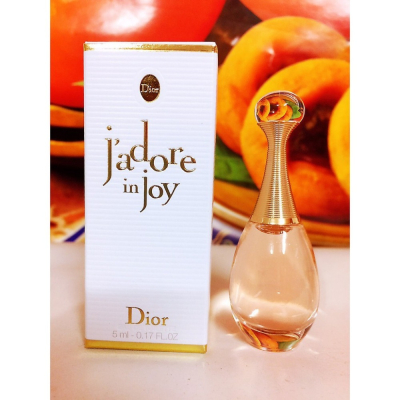 ☆春盛實業☆Dior 迪奧 J’adore in joy 愉悅淡香水 5ml 全新盒裝百貨公司專櫃小樣(旅行用)