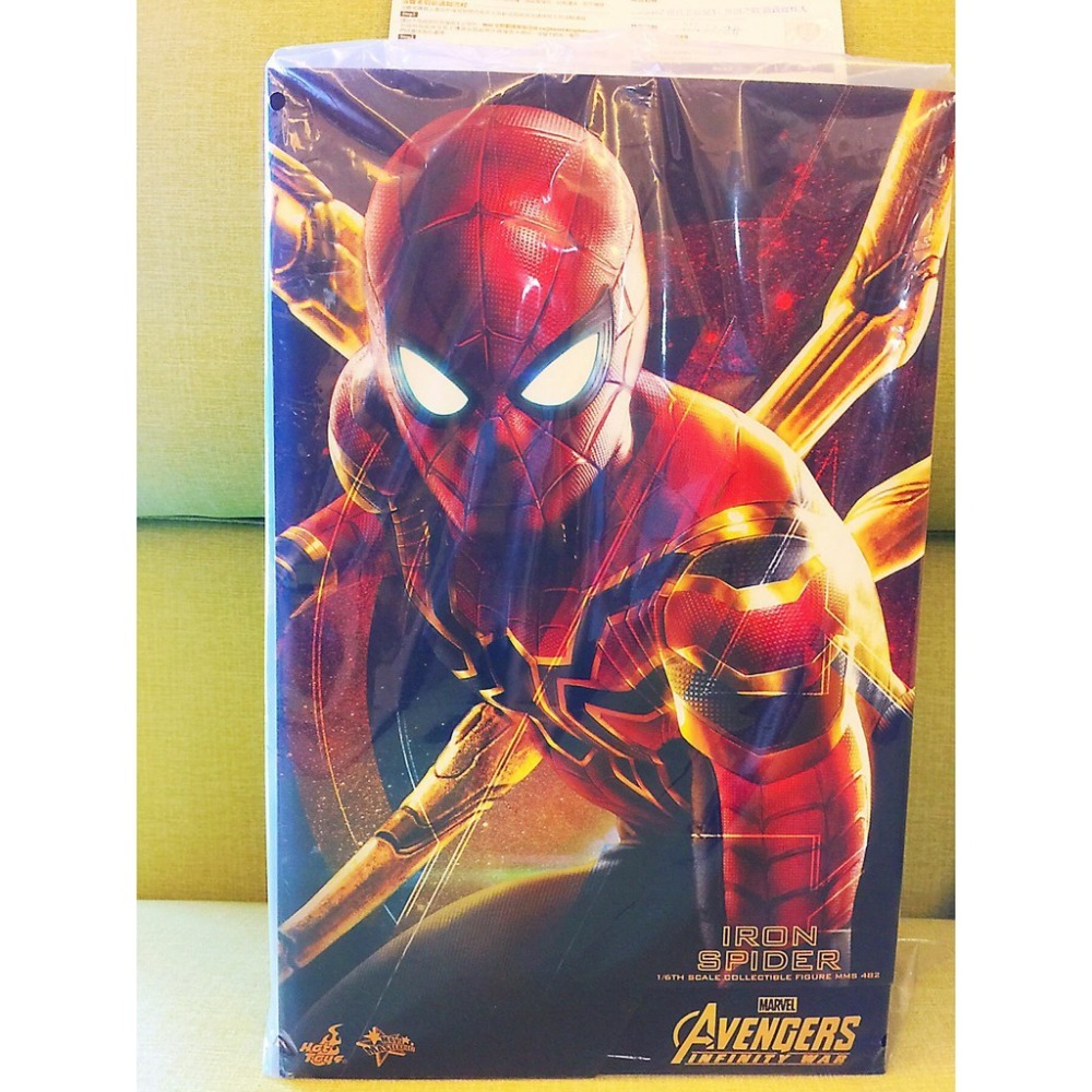☆春盛實業☆全新正版現貨 ! HOT TOYS 野獸國 MMS482 復仇者聯盟3：無限之戰 鋼鐵蜘蛛人 (限面交) 全-細節圖3