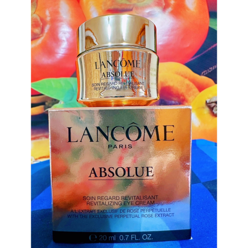 LANCOME 蘭蔻 絕對完美黃金玫瑰修護眼霜20ML~頂級保養全新百貨公司專櫃正貨盒裝 2026. 09