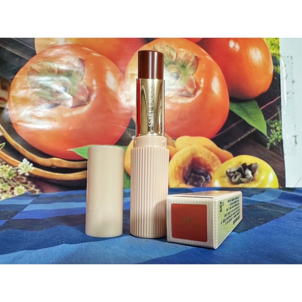 雅詩蘭黛 水啵啵琉璃潤唇膏3g 色號：02嬌嫩粉荔/03元氣甜橙/04心動石榴/05初戀草莓 百貨公司專櫃正貨盒裝-規格圖4