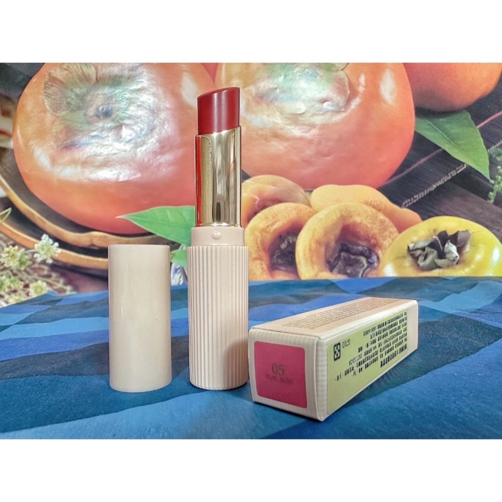 雅詩蘭黛 水啵啵琉璃潤唇膏3g 色號：02嬌嫩粉荔/03元氣甜橙/04心動石榴/05初戀草莓 百貨公司專櫃正貨盒裝-規格圖4