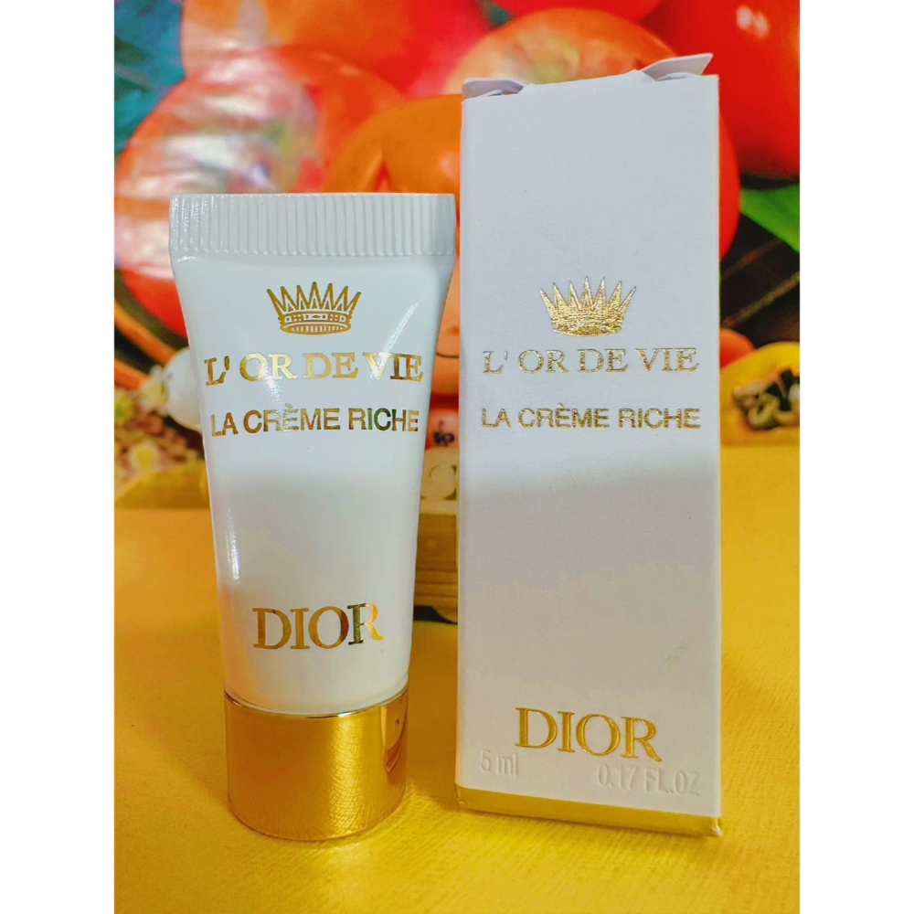 DIOR 迪奧 生命之源臻金醇萃乳霜5ML（一般型/豐潤型） 全新百貨公司專櫃貨 2027-細節圖2