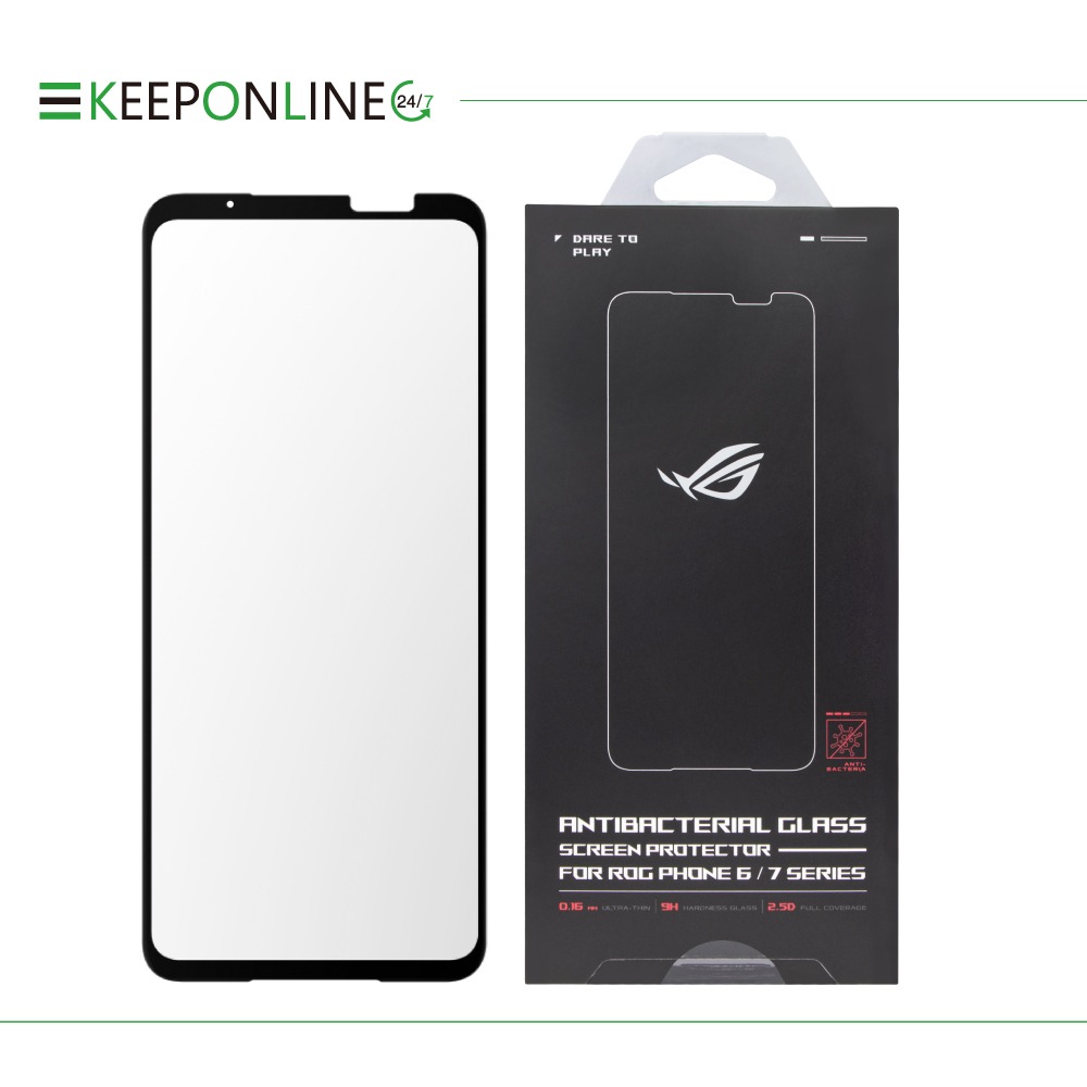 Asus 華碩正原廠盒裝 ROG Phone 8 / 7 / 6 系列 抗菌玻璃保護貼 (AY2402/AY2302)-規格圖10