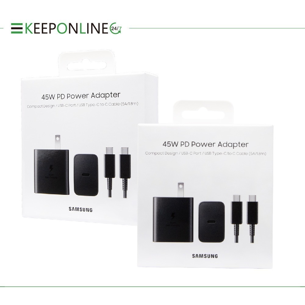 SAMSUNG三星 原廠 45W 快充旅充組 Type C_內附5A/1.8m快充線【EP-T4510/台灣公司貨】-細節圖2