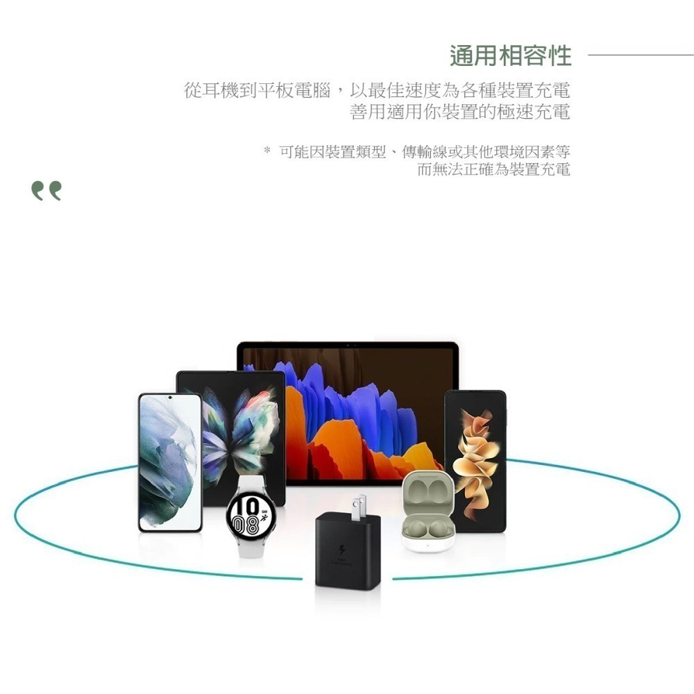 SAMSUNG三星 原廠 45W 快充旅充組 Type C_內附5A/1.8m快充線【EP-T4510/台灣公司貨】-細節圖8