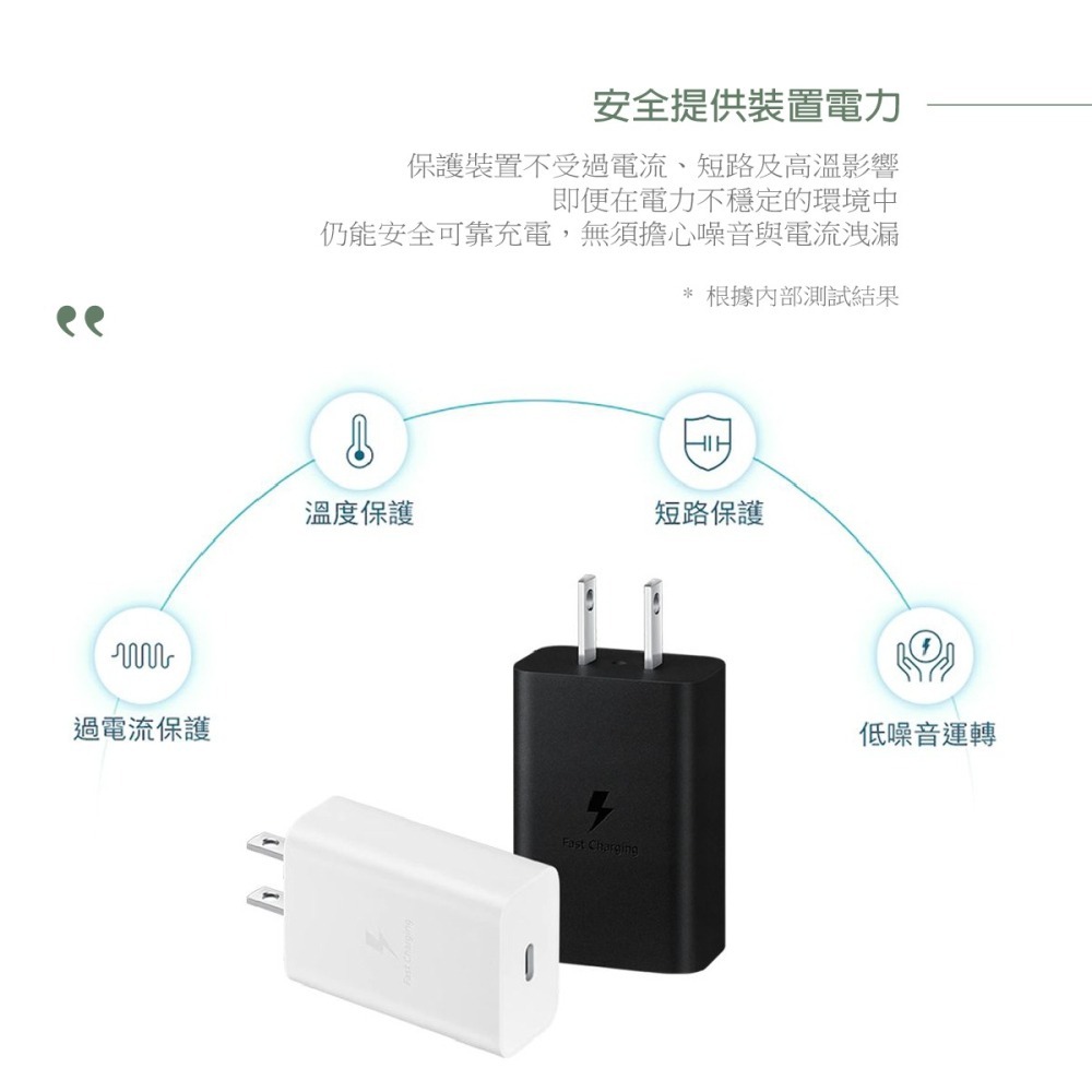 SAMSUNG原廠 EP-T1510 15W Type C 快充旅充頭 - 支援M系列 (盒裝公司貨)-細節圖7