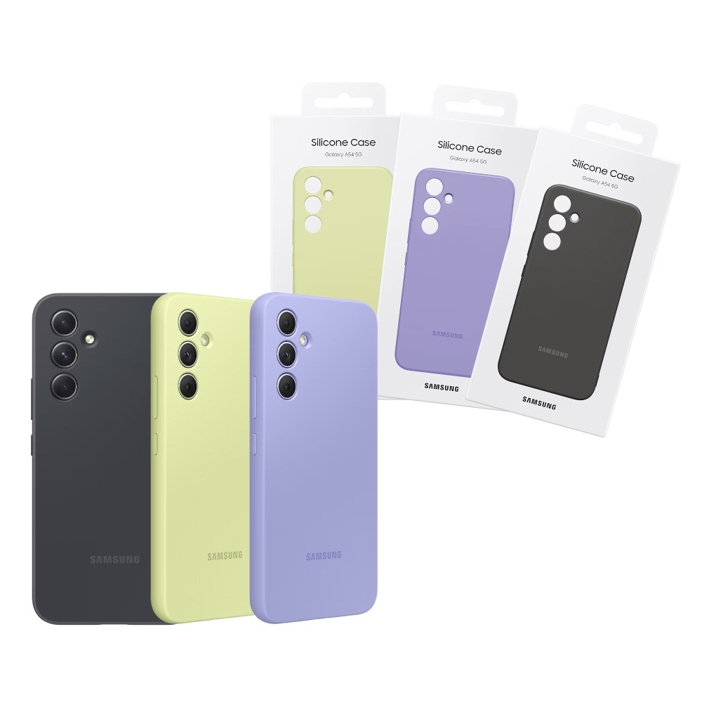 【買一送一】Samsung 三星正原廠盒裝 A54 5G 矽膠薄型背蓋 PA546T (台灣公司貨)-細節圖2