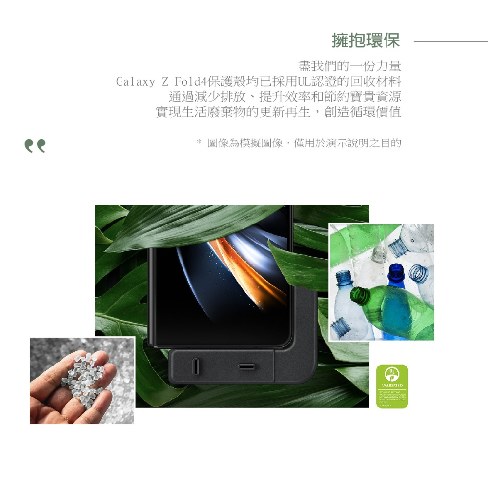 SAMSUNG Galaxy Z Fold4 原廠封面螢幕保護貼-透明-細節圖9