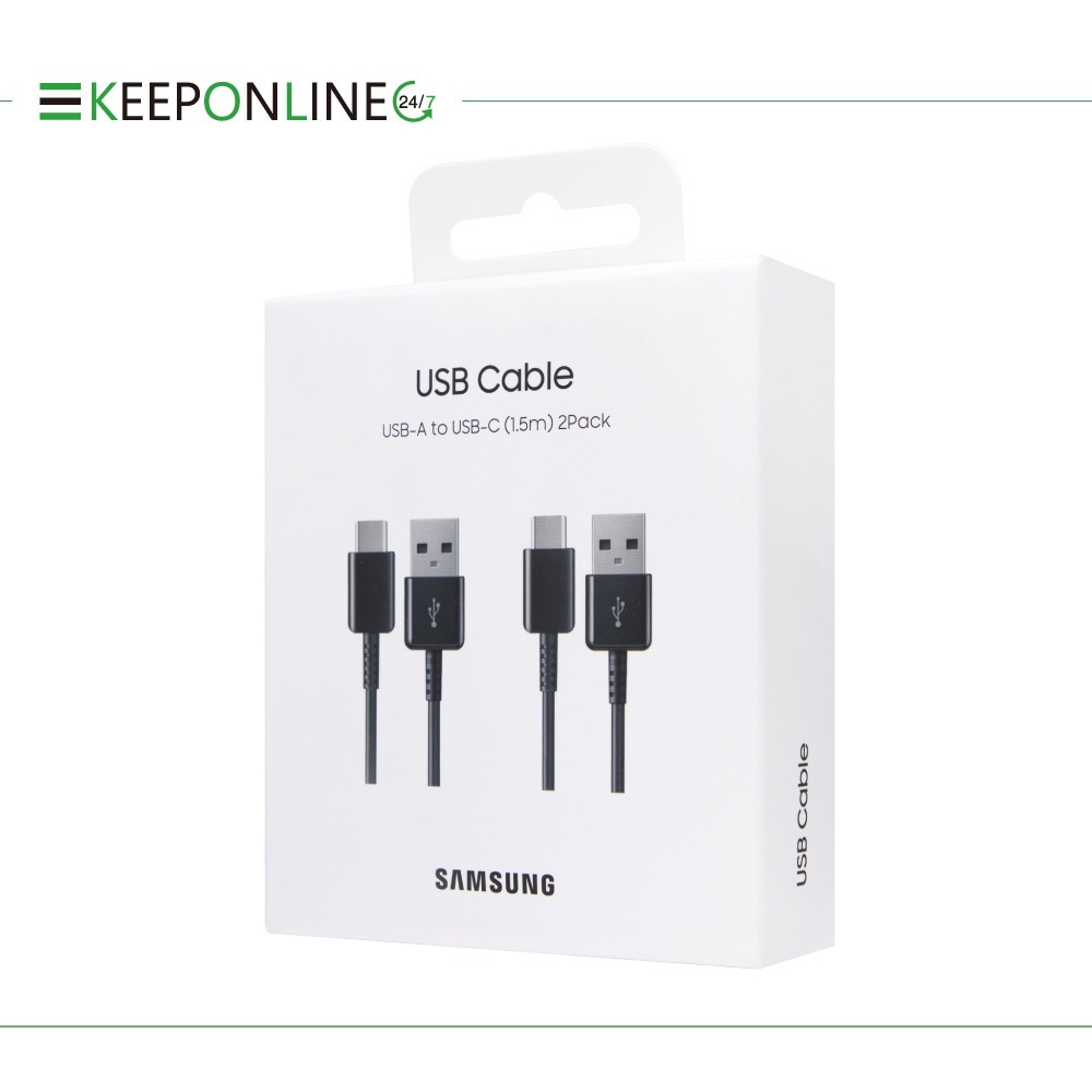 Samsung 原廠公司貨DG930 1.5M Type-C 充電線 (2Pack) -黑【盒裝】支援S25 S24系列-細節圖3