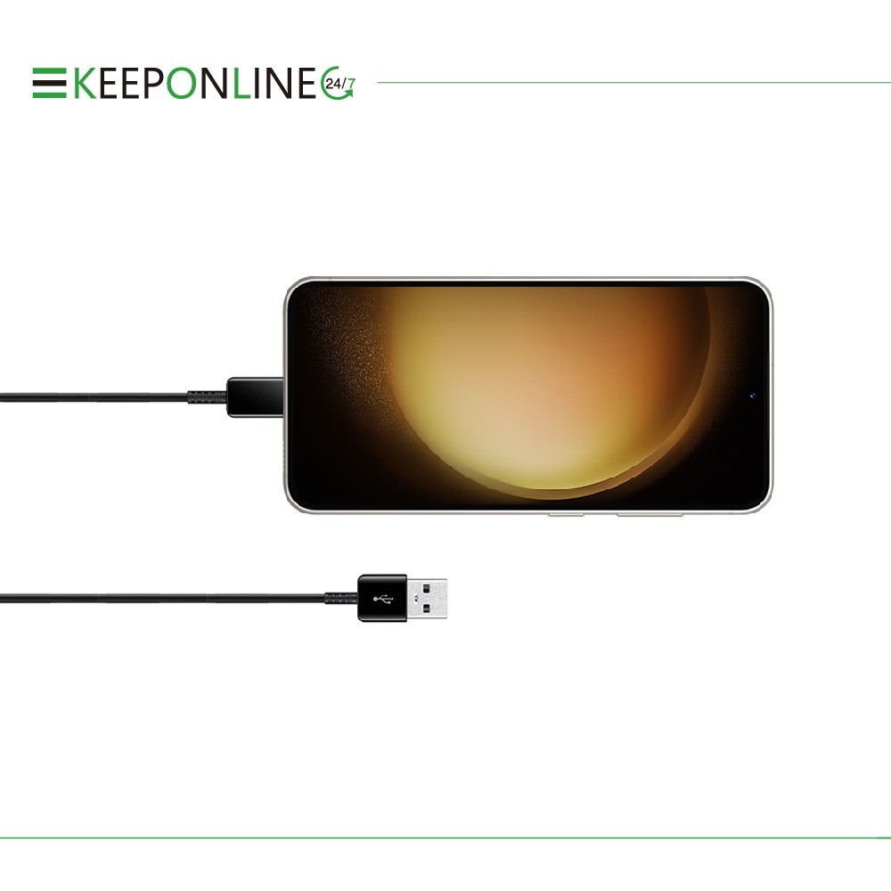 Samsung 原廠公司貨DG930 1.5M Type-C 充電線 (2Pack) -黑【盒裝】支援S25 S24系列-細節圖6