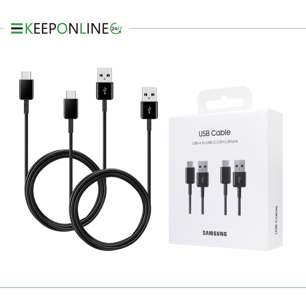 Samsung 原廠公司貨 2Pack,1.5m Type C 充電線 DG930-黑【Z Fold7 Flip7適用】-細節圖2