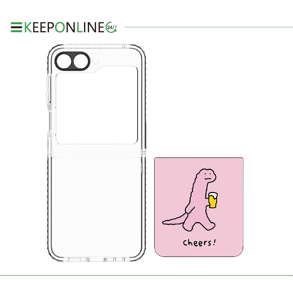 Samsung 三星 原廠 FPF731 for Galaxy Z Flip5 聯名主題式感應保護殼【盒裝公司貨】-細節圖6