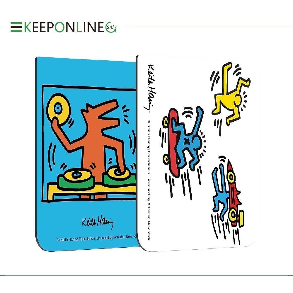 SAMSUNG Galaxy Z Flip5 原廠 Keith Haring 聯名主題感應卡 (GP-TOF731)-細節圖3