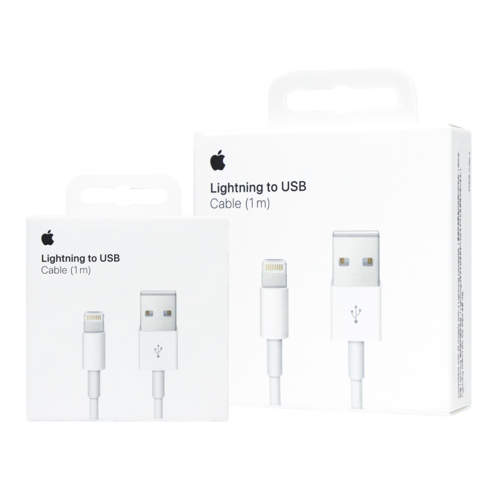 Apple 蘋果保固一年 Lightning 對 USB 連接線-1M / A1480【原廠盒裝】-細節圖2