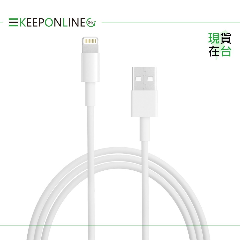 Apple副廠 iPad系列 Lightning to USB-A 連接線-1M (密封裝)-細節圖3