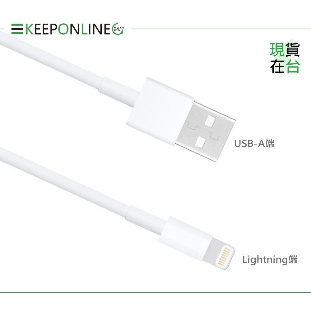 Apple副廠 iPad系列 Lightning to USB-A 連接線-1M (密封裝)-細節圖5