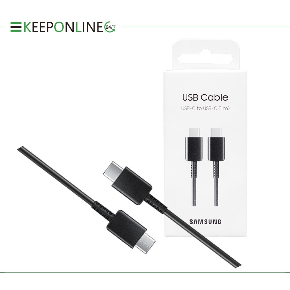 Samsung 原廠公司貨DA705 3A,1m Type-C to Type-C 線-黑【盒裝】支援S25 S24系列-細節圖2