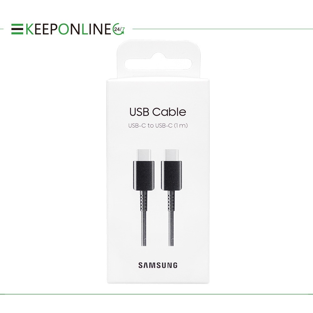 Samsung 原廠公司貨DA705 3A,1m Type-C to Type-C 線-黑【盒裝】支援S25 S24系列-細節圖3