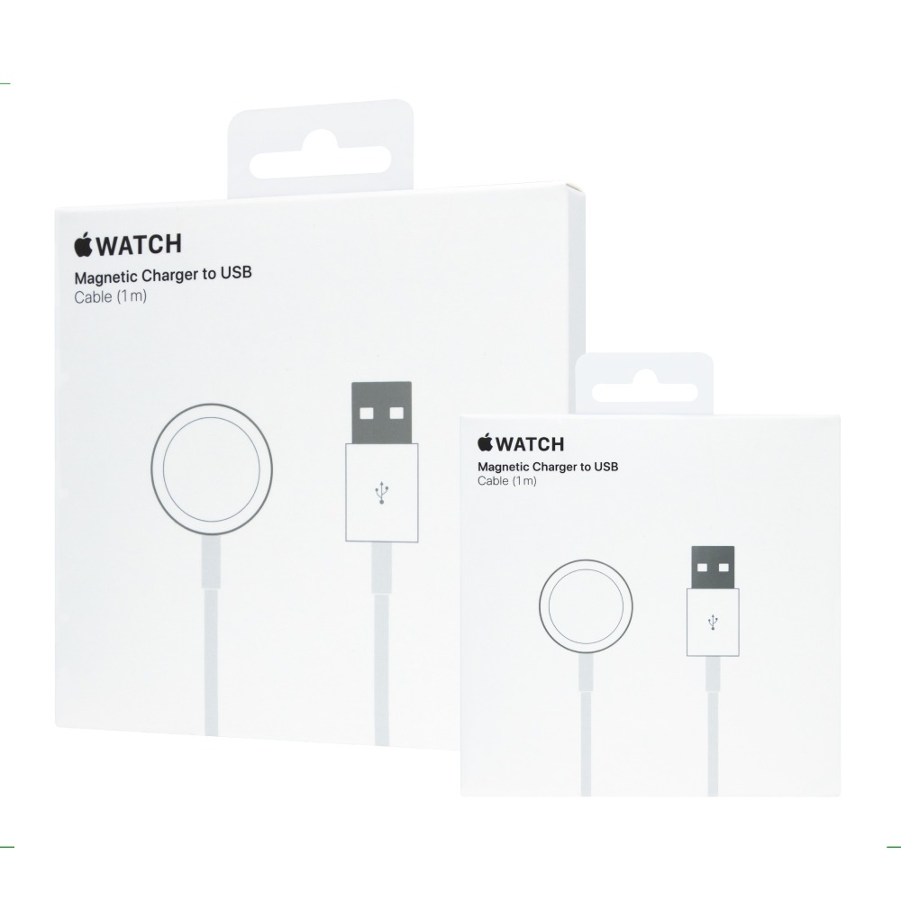 Apple 蘋果保固一年 Watch 磁性充電 USB-A 連接線-1M / A2255【原廠盒裝】-細節圖2