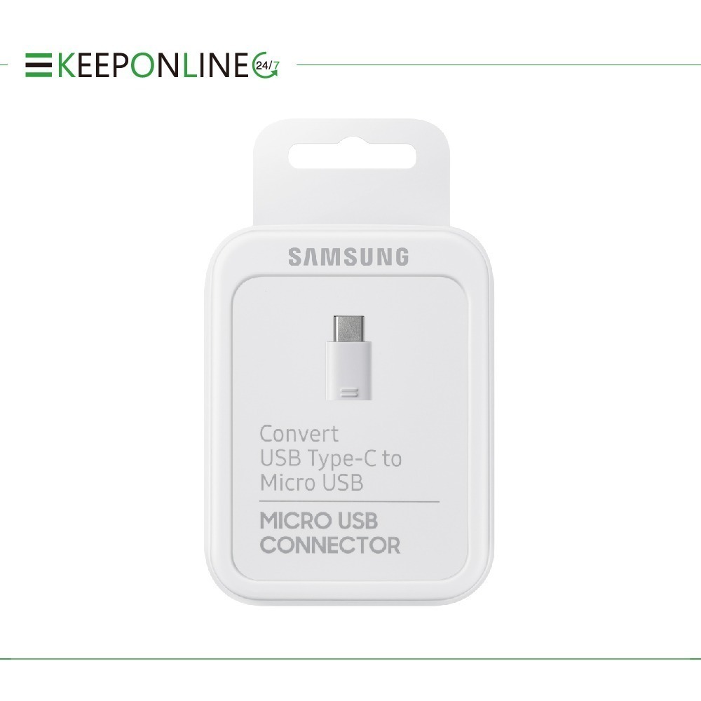 SAMSUNG 三星 原廠Micro USB to Type C 轉接器 白色 (公司貨-盒裝)-細節圖2