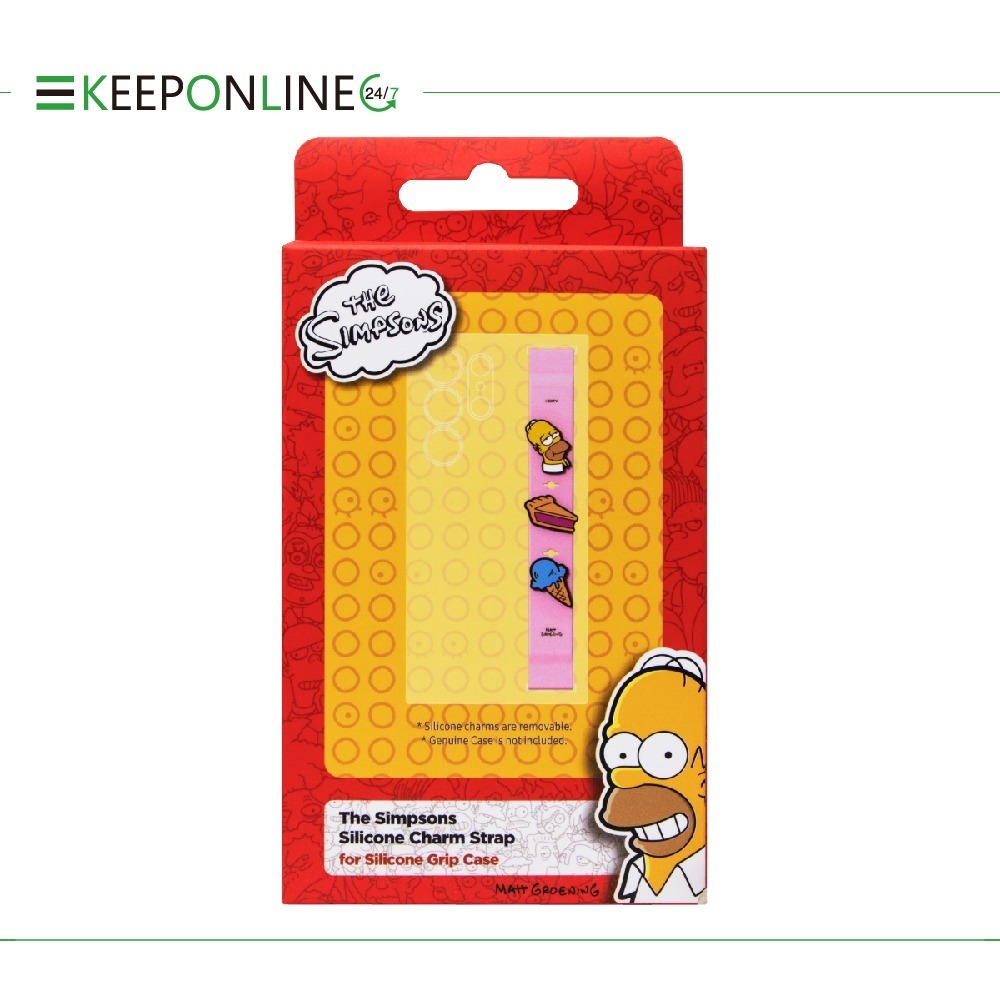 Samsung 原廠公司貨 辛普森聯名指環帶【GP-TOS911】用於 S23系列 矽膠薄型保護殼(附指環帶)-細節圖2