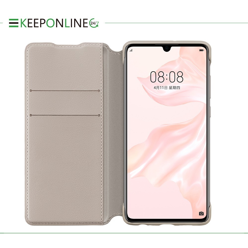 HUAWEI 華為 P30 原廠錢包翻蓋保護套 (台灣公司貨-盒裝)-細節圖3