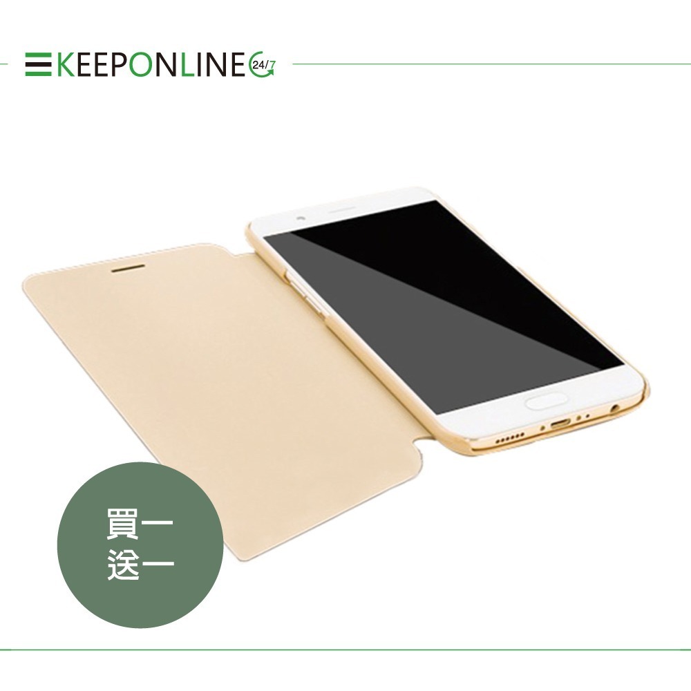 【買一送一】OPPO R11專用 原廠側掀皮套 (台灣公司貨)-細節圖6