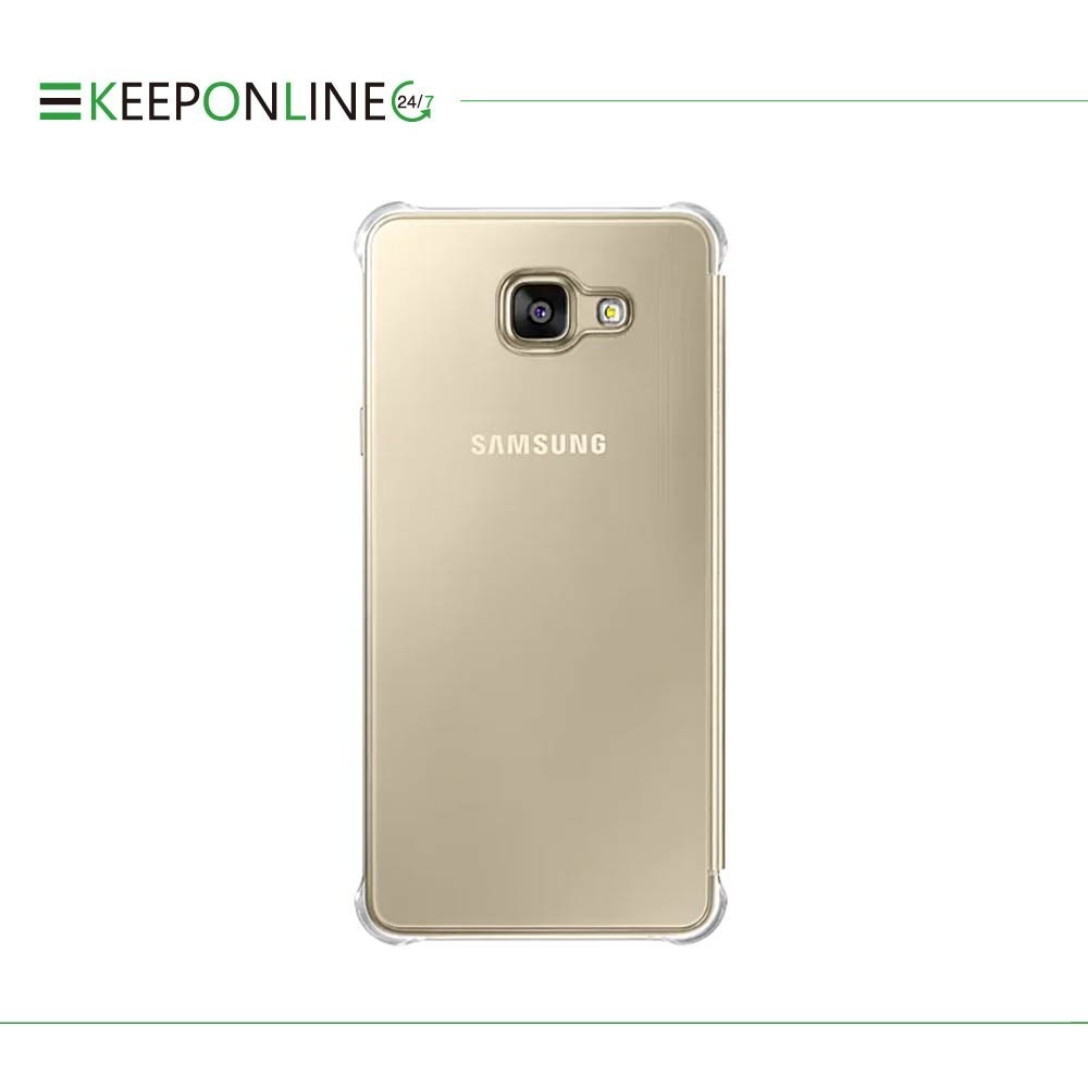 SAMSUNG GALAXY A7 (2016 年新版) Clear View 原廠全透視感應皮套 (盒裝)-細節圖5