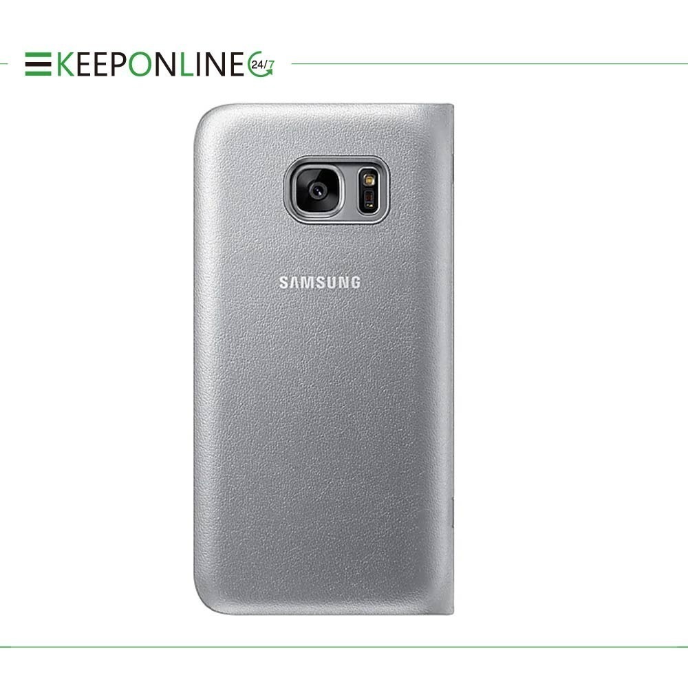 SAMSUNG GALAXY S7 原廠LED皮革翻頁式皮套(盒裝)-細節圖6