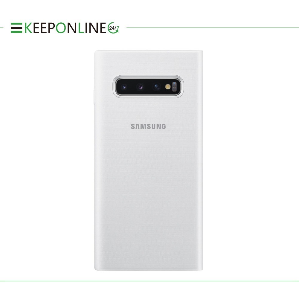 SAMSUNG Galaxy S10 LED 原廠皮革翻頁式皮套 (再送原廠S10智能背蓋)-細節圖6