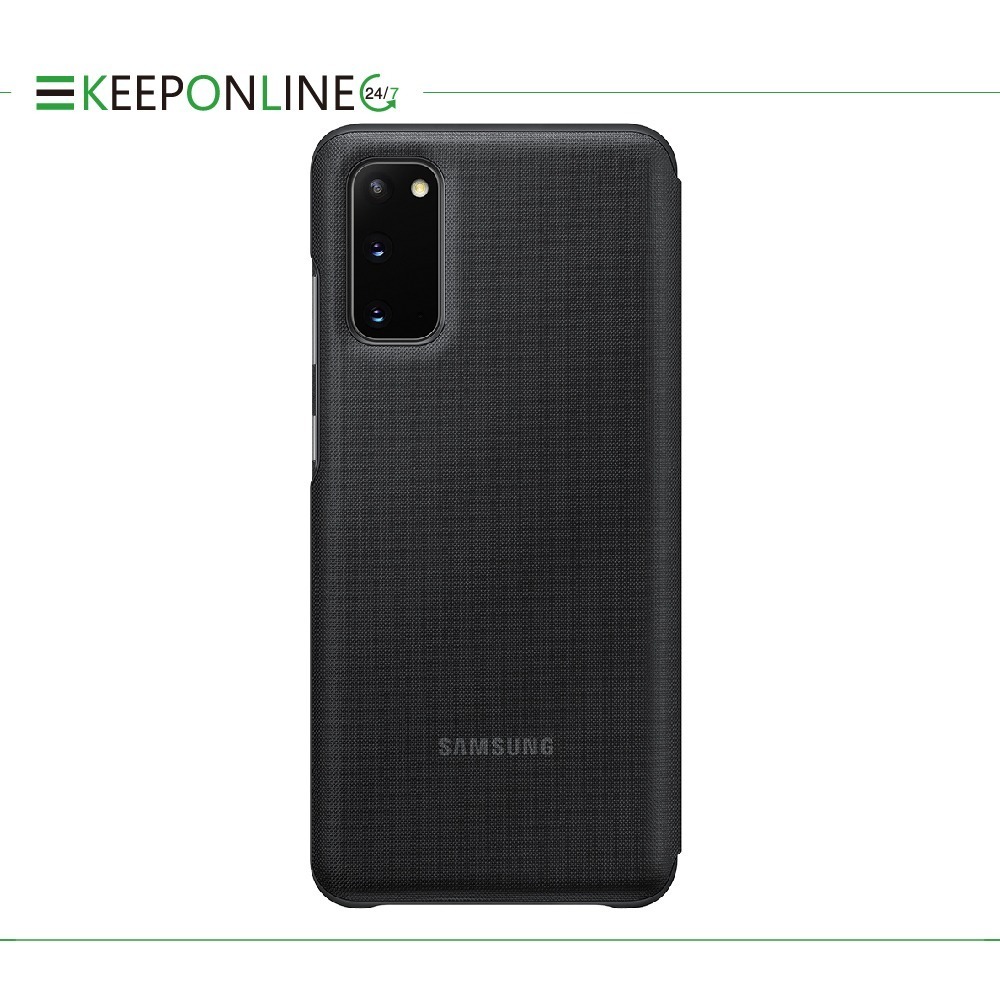 SAMSUNG Galaxy S20 原廠 LED 皮革翻頁式皮套 (台灣公司貨)-細節圖3