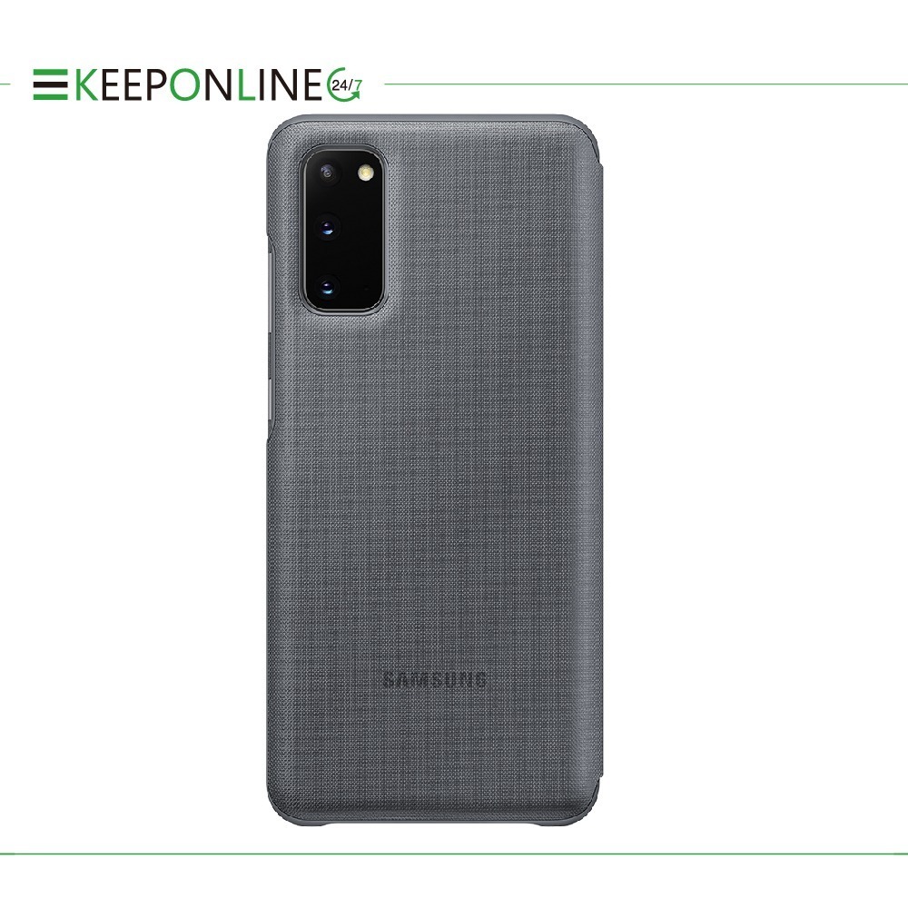 SAMSUNG Galaxy S20 原廠 LED 皮革翻頁式皮套 (台灣公司貨)-細節圖4