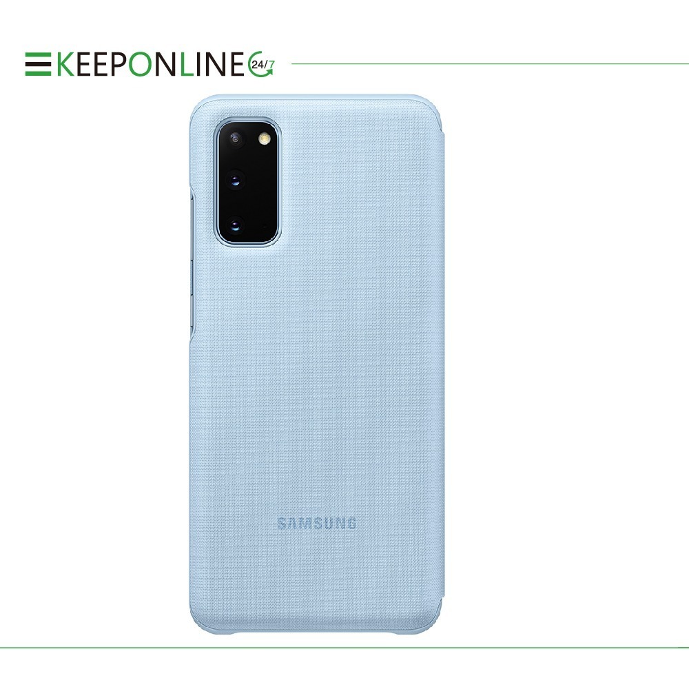 SAMSUNG Galaxy S20 原廠 LED 皮革翻頁式皮套 (台灣公司貨)-細節圖5