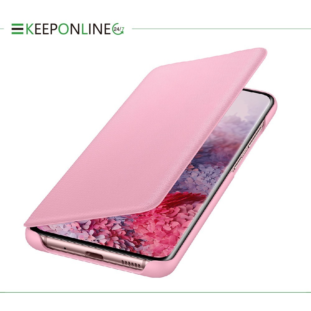 SAMSUNG Galaxy S20 原廠 LED 皮革翻頁式皮套 (台灣公司貨)-細節圖7