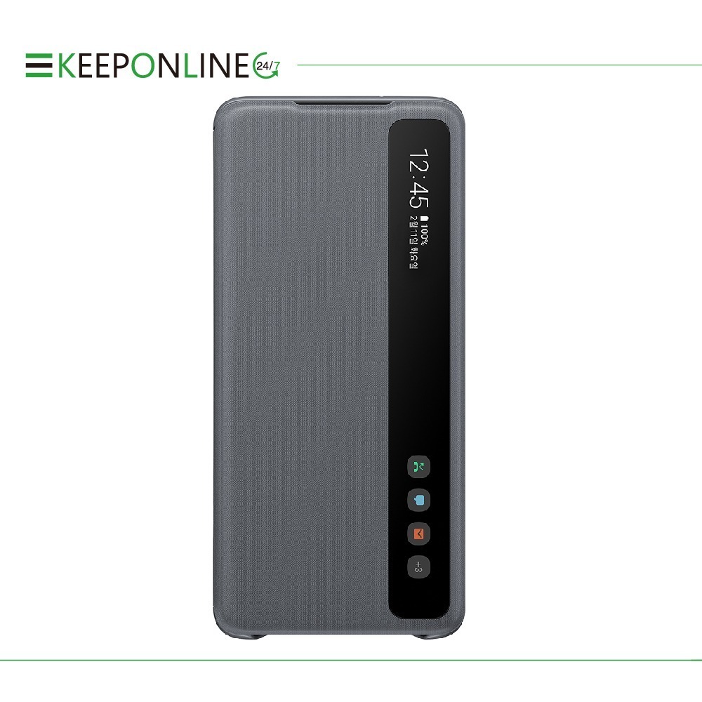 SAMSUNG Galaxy S20+ Clear View 原廠透視感應皮套 (台灣公司貨)-細節圖4