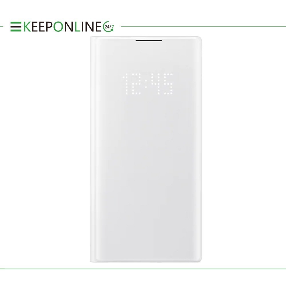 SAMSUNG GALAXY Note10 LED 原廠皮革翻頁式皮套 (公司貨-盒裝)-細節圖7