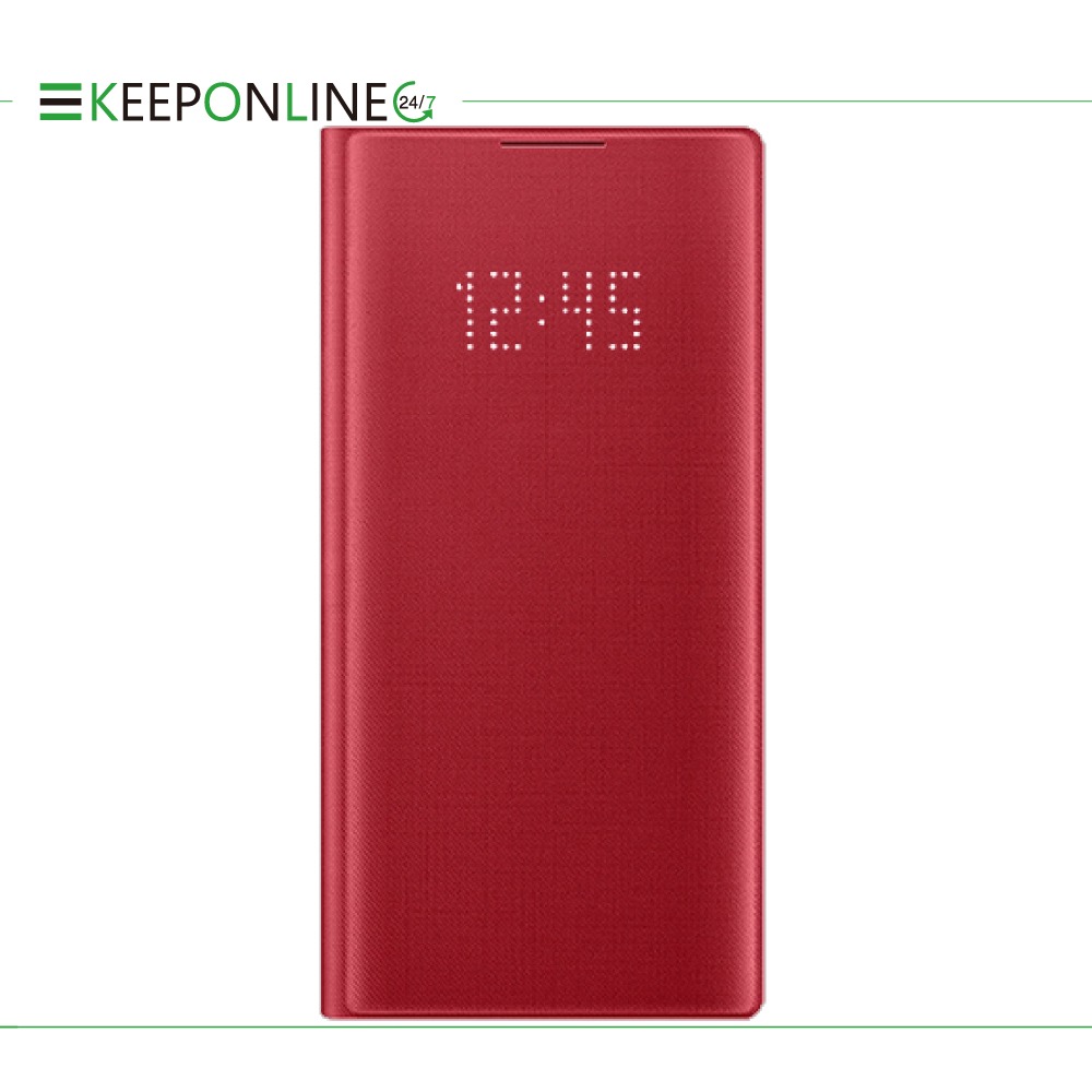 SAMSUNG GALAXY Note10 LED 原廠皮革翻頁式皮套 (公司貨-盒裝)-規格圖11