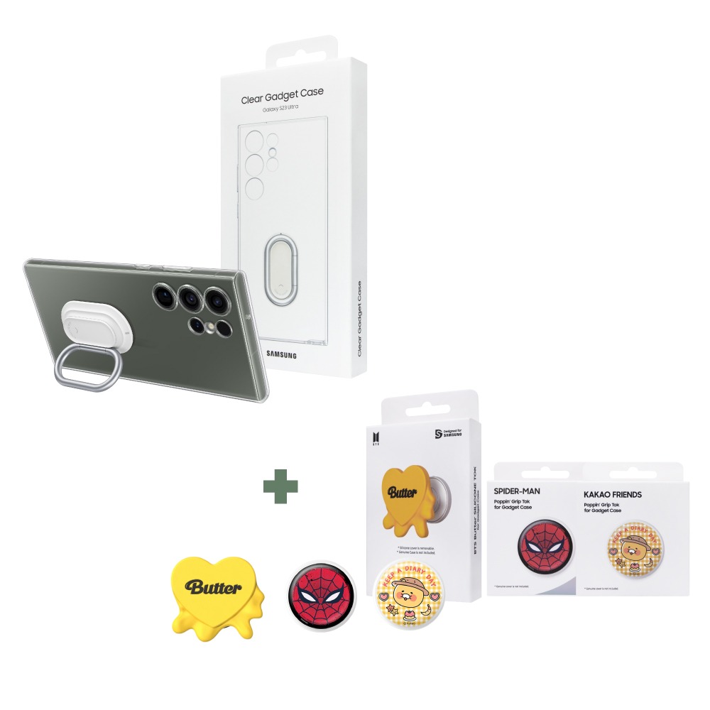 Samsung 原廠公司貨 Galaxy S23 Ultra 透明多功能保護殼【EF-XS918】加送 原廠聯名指環支架-細節圖2