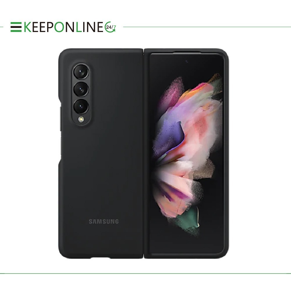 SAMSUNG Galaxy Z Fold3 5G 原廠矽膠薄型背蓋-細節圖3