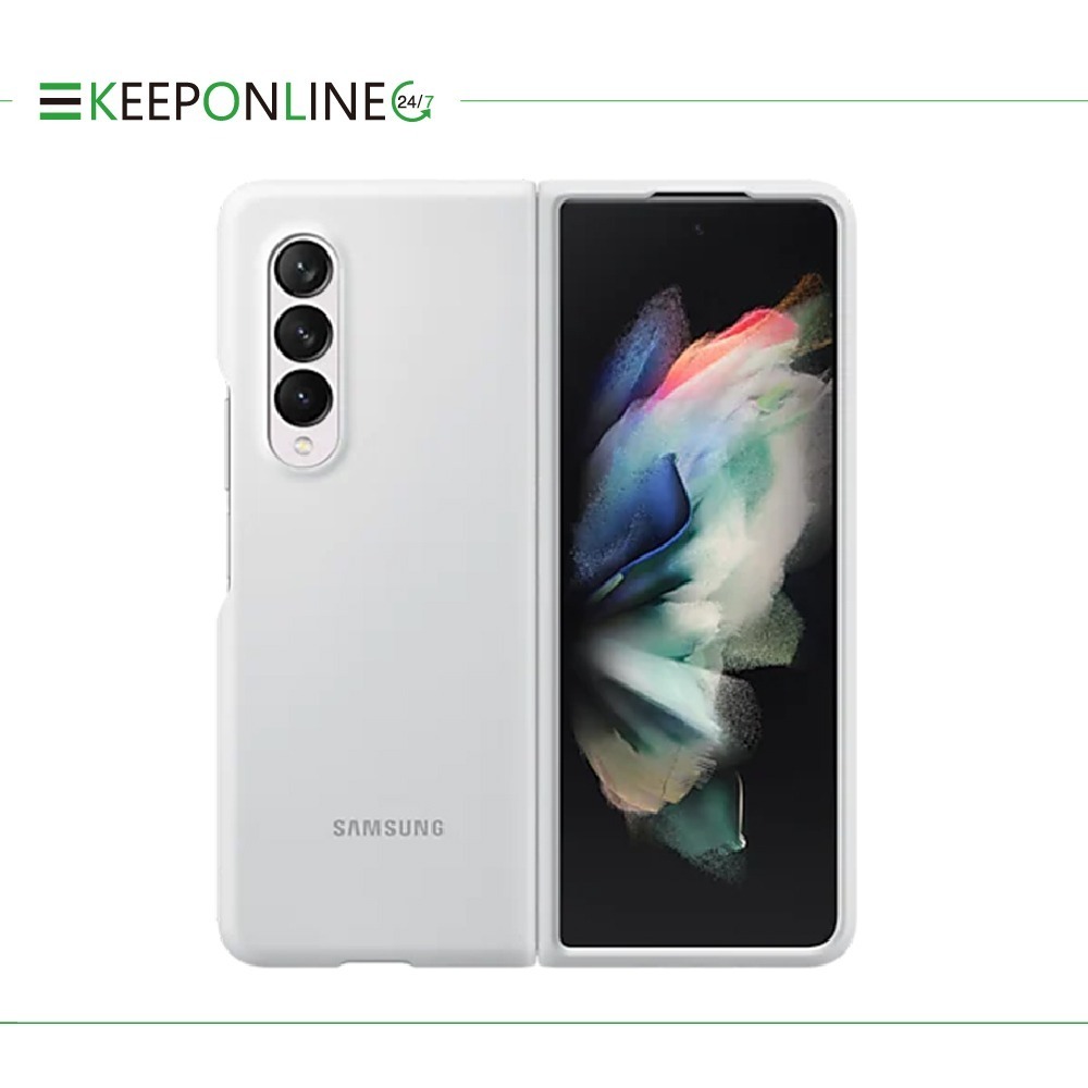 SAMSUNG Galaxy Z Fold3 5G 原廠矽膠薄型背蓋-細節圖5