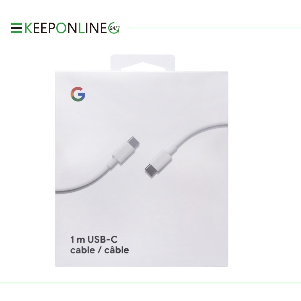 Google 代理商保固 USB-C to USB-C 傳輸線【原廠盒裝】100cm-細節圖2