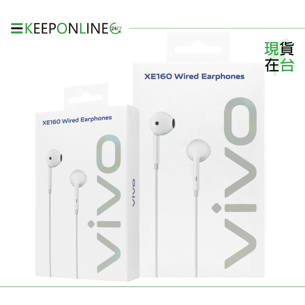 VIVO 原廠 Type-C 半入耳式耳機 一鍵線控 - 白【XE160】盒裝-細節圖3